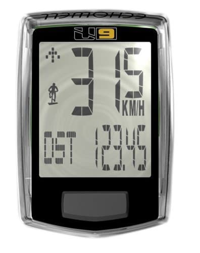 Echo U9-9 Wired Function Cycle Computer (Black)