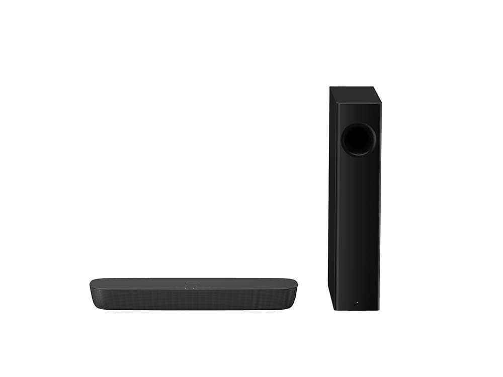 Panasonic SC-HTB258EBK Bluetooth Soundbar with Wireless Subwoofer - Black (Renewed)
