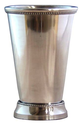 Raj India Trading Aluminum Julep Cups, 4.5-Inch, Set of 4