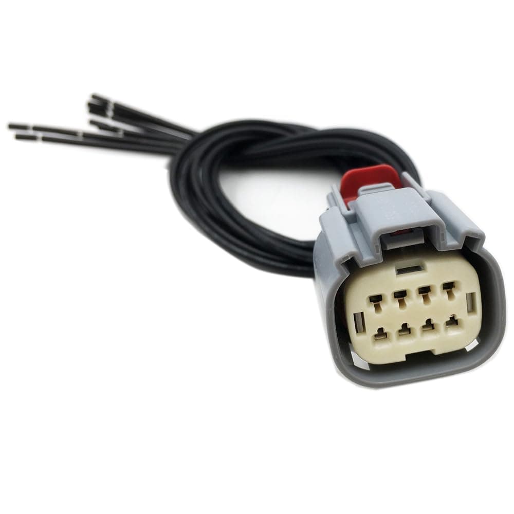 Ajnlx Tail Light Connector Pigtail Harness Compatible with Chrysler 300 2015-2021 LED 8-Wire Brake lamp