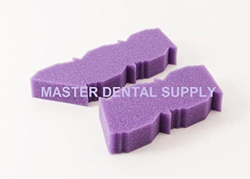 50 Inserts Endo Triangular Foam REFILL Sponges ENDO AID PACDENT - PURPLE - AUCLAVABLE