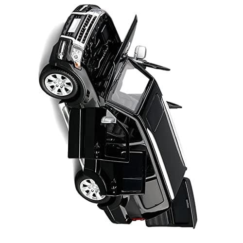 Berrysun For Mitsubishi For Pajero For Y97 1:32 Scale Alloy Diecast Car Model Off-road Vehicle Children Gift Toys (Color : Black)