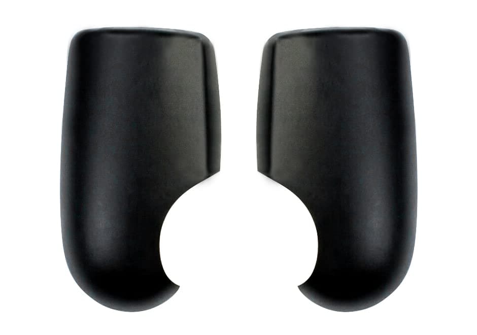 Pair Door Wing Mirror Covers Near Passenger Compatible For Ford Transit Mk6 Mk7 (00-13)