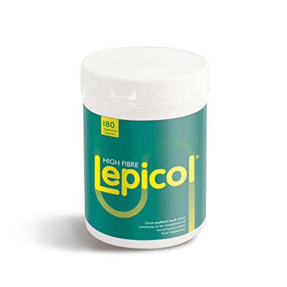 Lepicol Healthy Bowels Formula Vegetarian Capsules, 120 g, 180 Count