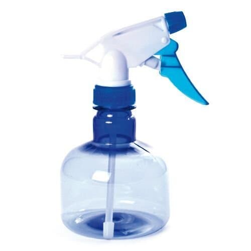 Household Plastic Spray Bottle with Adjustable Spray Function, Screw Top with Hand Trigger, 350ml, Blue