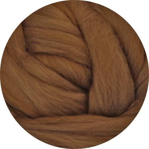 Merino Wool Roving for Felting - Oak (Save: 4 Ounces)