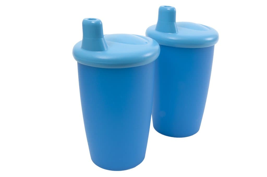 Anywayup Classic Beaker (300 ml, Pack of 2, Blue)