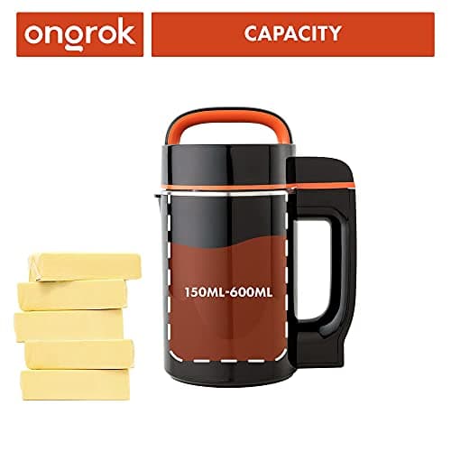 ONGROK Butter Maker & Oil Infuser Machine - Sleek Butter Machine with Simple Functionality, Electric Tincture Machine Kit for Edible Herbal Oil with all Accessories (Small)