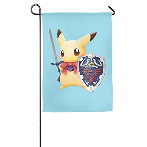 GYB HOME Pokmon Pikachu Worrior Garden Flag/Home Flag/Game Flag