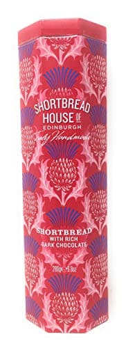 Shortbread House Of Edinburgh Truly Handmade Shortbread (Rich Dark Chocolate in Octagonal Tin)
