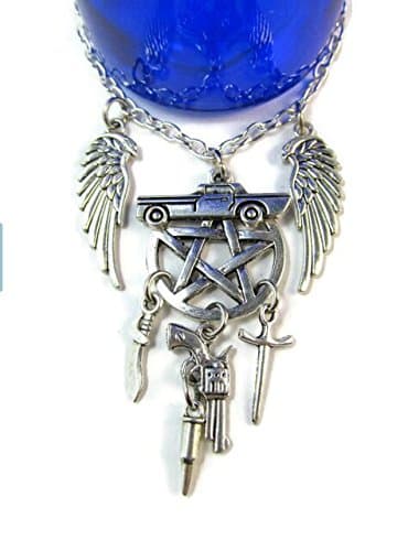 Supernatural Necklace/ Team Free Will / Sam, Dean and Cas Jewelry