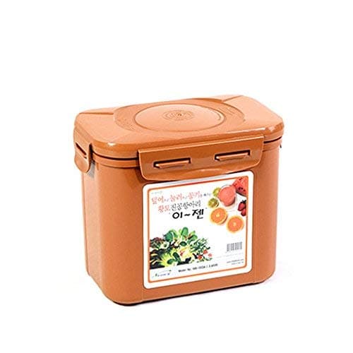 e-jen Kimchi Container Probiotic Fermentation with Inner Vacuum Lid (0.45 Gal/1.7L) by e-jen