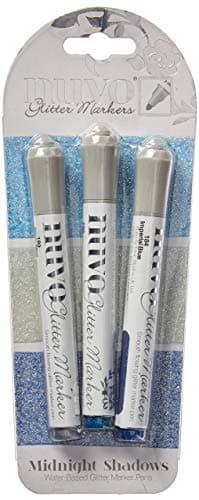 Nuvo by Tonic Studios MidnightShadow Nuvo Glitter Markers Midnight Shadows