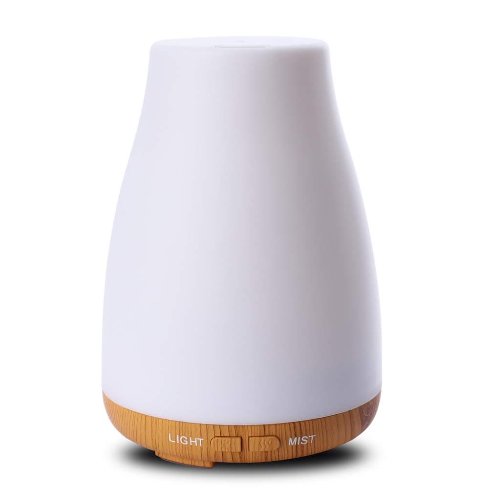 SCTL Essential Oil Diffusers for Aromatherapy,Quite Diffuser Humidifier with 7 Color Night Lights,Waterless Auto-Off,BPA-Free,for Home,Office,Bedroom