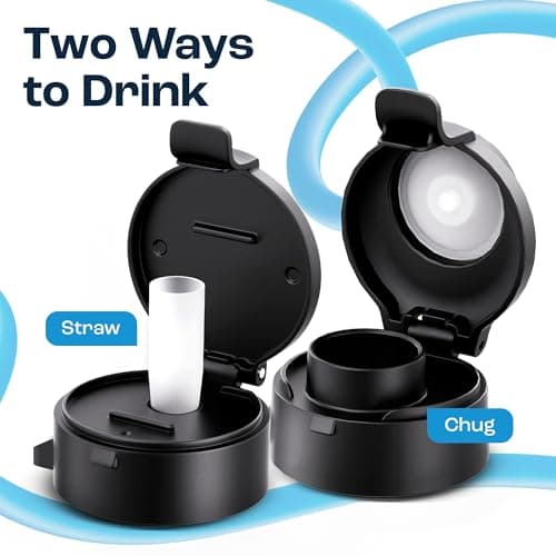 AQUAFIT 4 Litre Water Bottle with Straw - Water Bottle 4L with Time Marker - One Gallon Big Bottle with Straw - Large Bottle For Gym - 2 Lids, Grey Fade