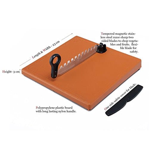 Anjali Fantastique Flexi S.S. Vegetable and Fruit Cutter (Brown, Standard, Stainless Steel)