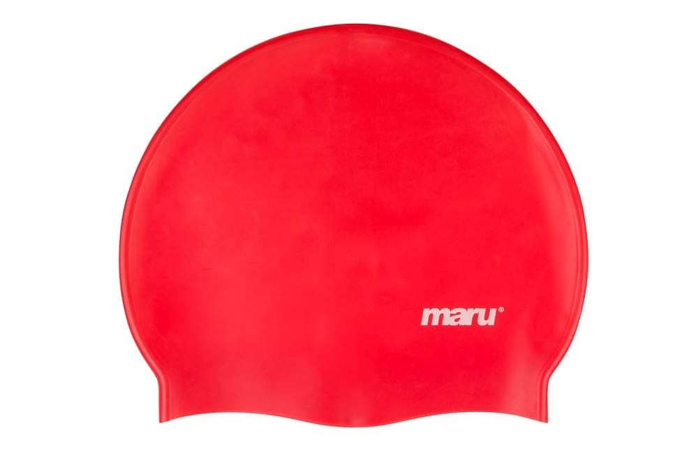 MARU Swimming Hat, 100% Silicone Swim Cap, Unisex Adult Swimming Cap, Lightweight Swimming Caps for Men and Women, Comfortable and Durable Swim Hats Designed in the UK