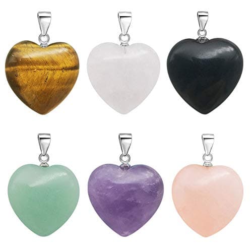 Wholesale Multi Natural Stone Charms Crystal Quartz Pendants Bulk Craft Supplies for Jewelry Making