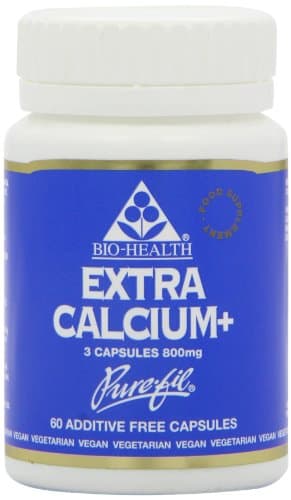 Bio Health Extra Calcium Magnesium Zinc and Vitamin D - Vegetarian Capsules by Bio-health