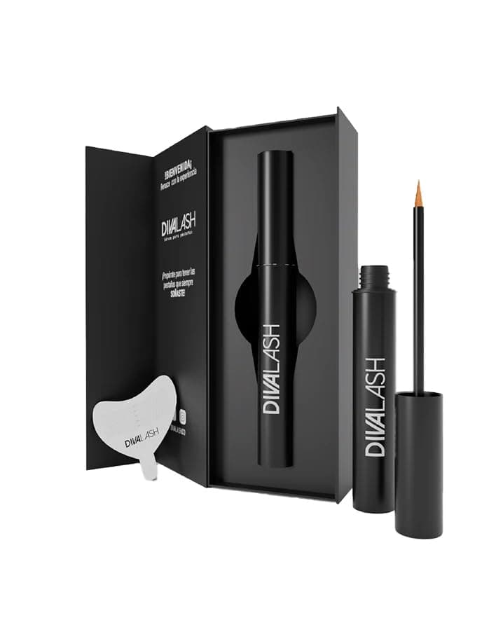 Divalash Lash Growth Serum – Longer, Thicker & Healthier Eyelashes, Natural Lash Growth Peptides, 4.2 mL, Visible Results in 3-6 Weeks