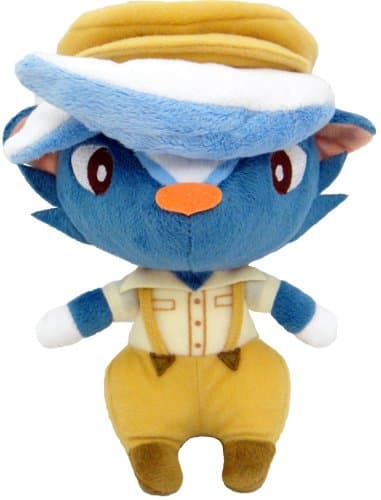 Sanei Animal Crossing Kicks/Shank 8" Plush Doll