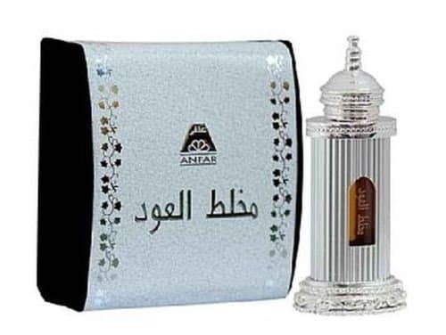 Oudh Mukhallat Silver Perfume Oil Attar 12ml By Oudh Al Anfar Oriental Fragrance
