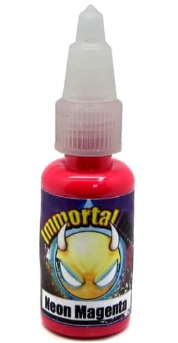 Immortal Tattoo Ink "MAGENTA" 4-oz Bottles -Tattoo Supplies-