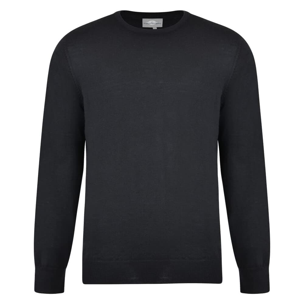 Peter Gribby Mens Merino Crew Neck Jumper