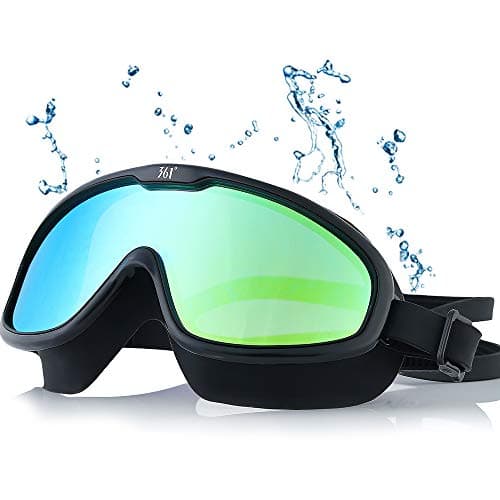 361 Swimming Goggles No Leaking Anti Fog UV Protection Adult Men Women Wide