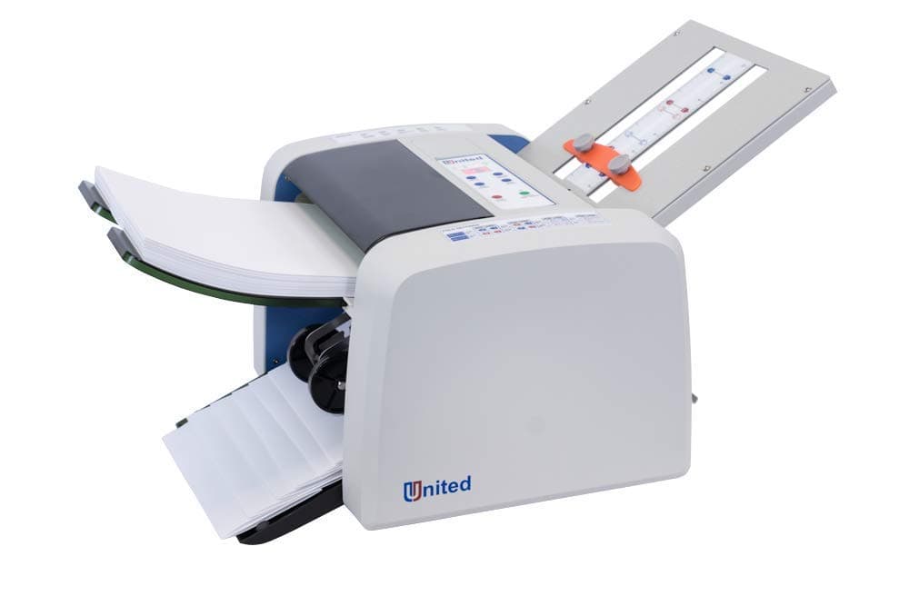 F100 Automatic Paper Folding Machine, 200 Sheets, Letter and Legal Size