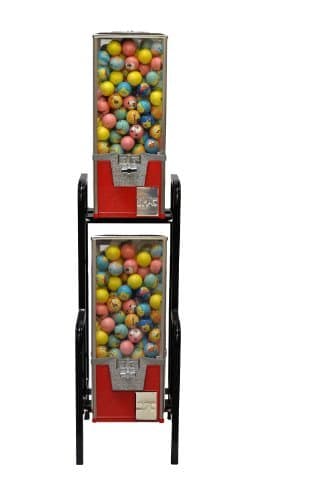 25" Big Pro Double (2" Toy Capsule) Vending Machine with Step Stand