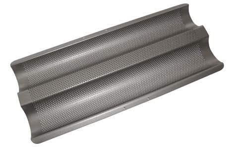 La Patisserie Durable Non Stick Aluminum Baguette Pan - 15 inch
