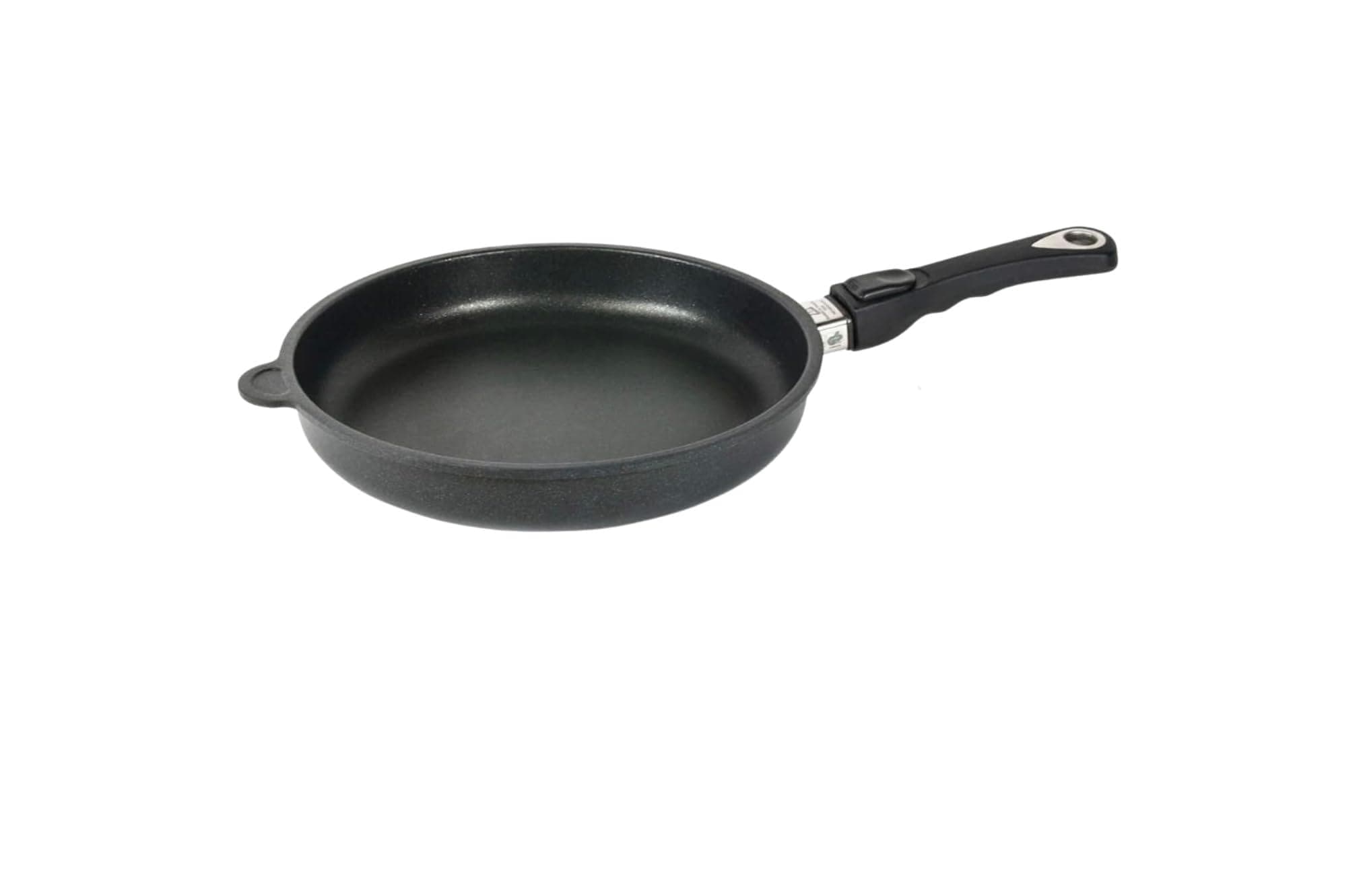 Lotan® AMZN-528-Z20B Frying Pan Diameter 28 cm Height 5 cm Removable Handle Not Suitable for Induction Cookers Non-Stick Coating Cast Aluminium