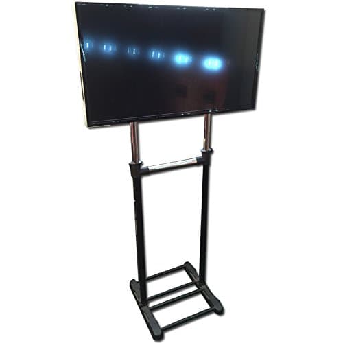 Flat Panel LCD Adjustable TV Floor Stand VESA with wheels Schools Tradeshows Business
