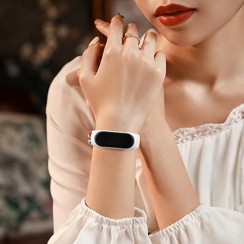 Elastic Bands for Amazfit Band 5 Replacement Strap Women Men, Soft Braided Nylon Solo Sport Strap Bracelet Wristband Compatible with Amazfit Band 5 Accessories