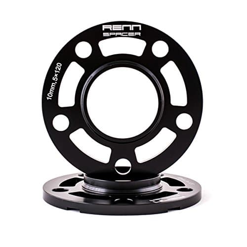 Renn Motorsport 10MM 5x120 Wheel Spacer kit 2PCS Spacers with 10PCS Bolts fits BMW F10 F22 F30 F32 F80 F82