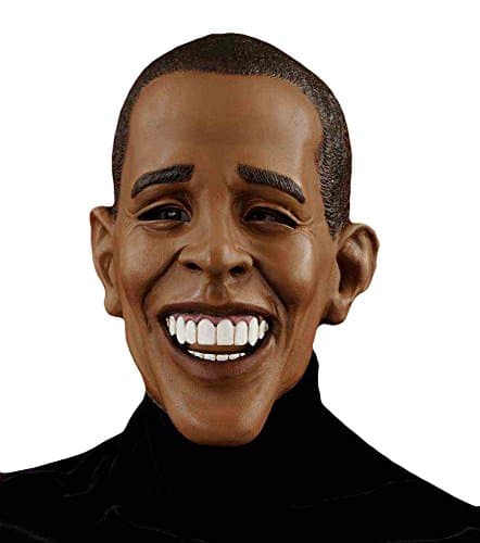 RubiesForum Novelties Men's Barack Obama Deluxe Latex Mask, Brown, One Size