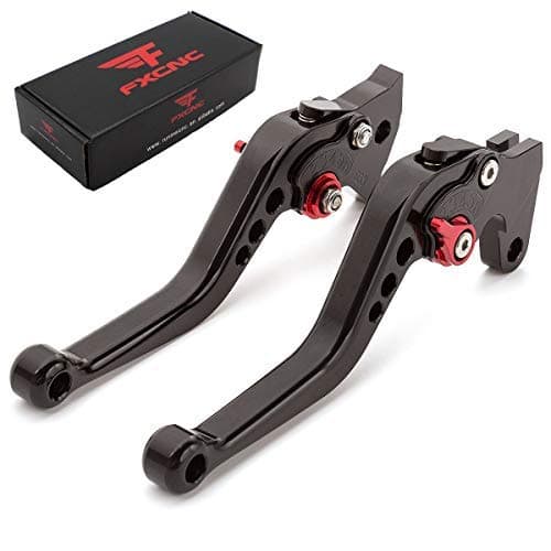 FXCNC Motorcycle Adjustable Short Brake Clutch Levers Compatible with G650GS 2008-2014, F650GS 2000-2007,G650 X Xchallenge/Xcountry/Xmo 2007-2010