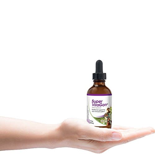 Super ViraGon - Garlic, Olive leaf extract, Oil of Oregano, and Liquid Zinc. Award-Winning