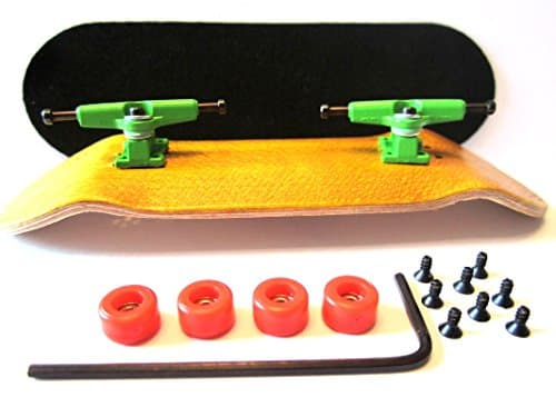 Star Fingerboarding SFB Complete Wooden Fingerboard-Trucks, Bearing Wheels, Grip