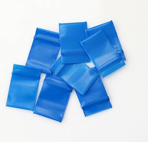Zip Lock Packaging Bags Blue Jewelry Packaging Bags Custom Plastic Bag£¨50pc£
