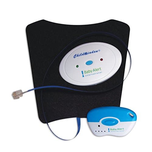 babyalertusa Childminder Infant-Toddler Elite Pad Systems Single Pack, Blue/White