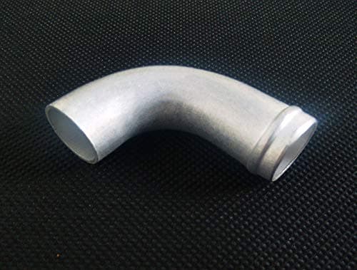 Cocas Factory Outlet Aluminium Radiator Pipe Tube 90 Degree OD:20 L:50mm Aluminum Elbow Pipe