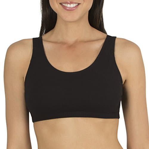 Fruit Of The LoomWomen's Cotton Tank Bra - Ultimate Comfort & Breathable Fit