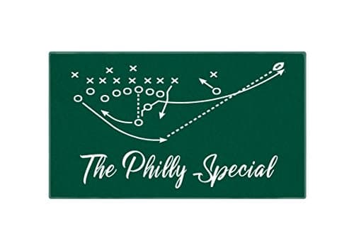 Personalized Corner Philadelphia Eagles Hand Towel 28x16 - Philly Special Super Bowl Champs - Football Mens Apparel Golf Bag Accessory