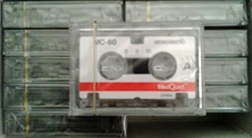 12 Pack - MedQuist (Lanier) MC60 Microcassette Dictation Tapes