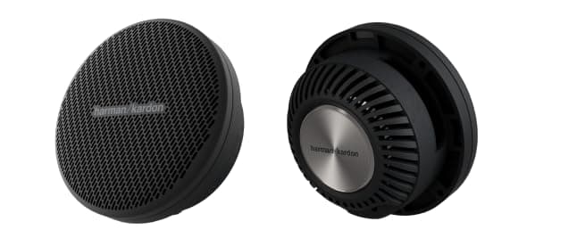 Harman Kardon Car Audio Premium Flow Component Speakers System - Deep Ceramic Composite Cones & High-Resolution Car Tweeter