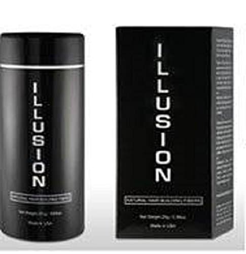 Illusion Hair Building Fibers, 25g / 0.78 oz., Black