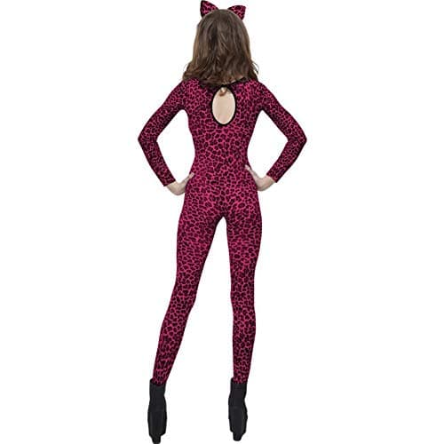 Leopard Print Pink Bodysuit
