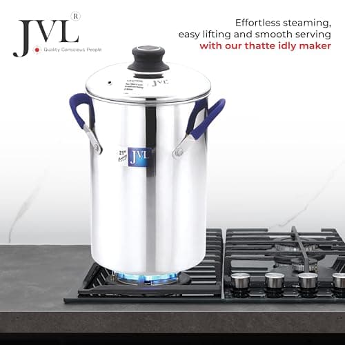 JVL Stainless Steel Domestic Full Set Thattu Idly, Idiyappam/Dhokla Manufacturer